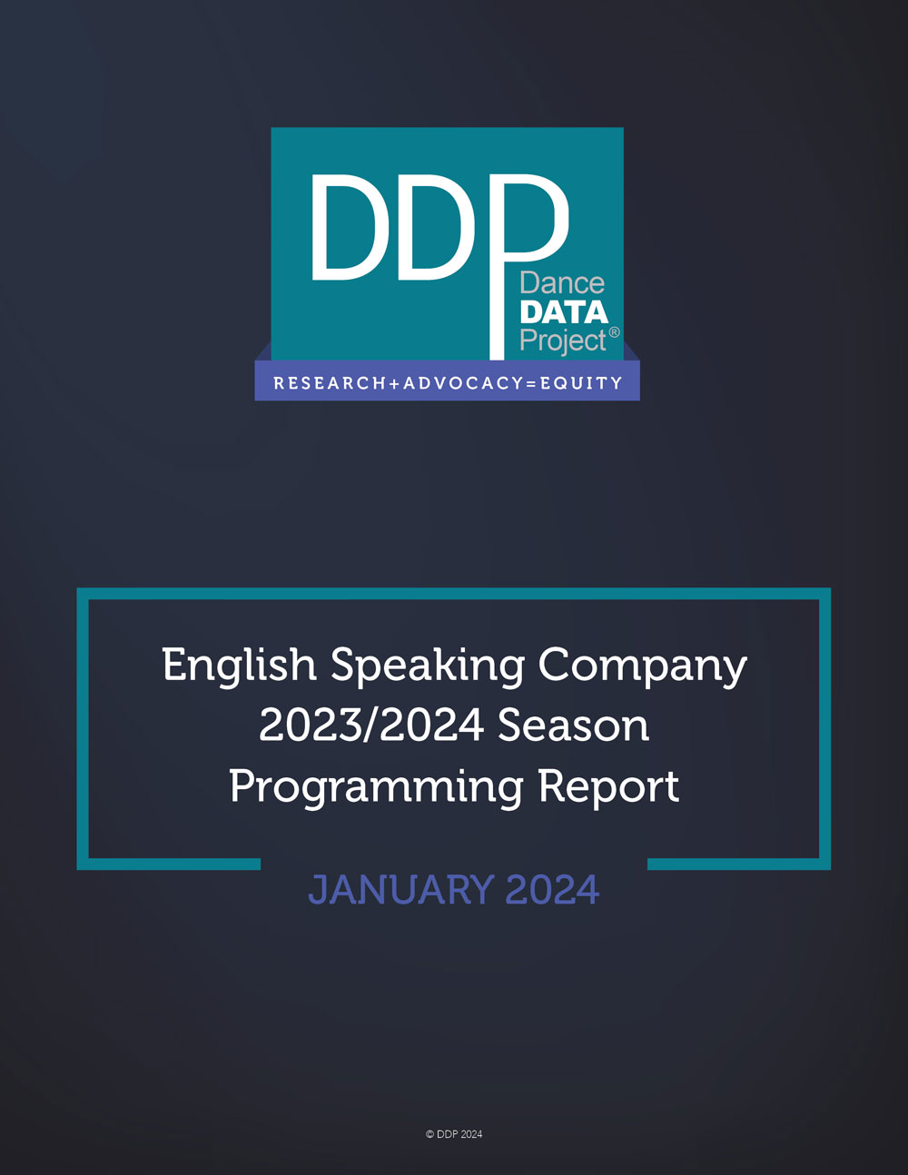 English Speaking Company 2023/2024 Season Programming Report JANUARY 2024 click to Download